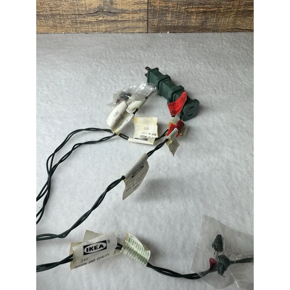 IKEA Red Chili Pepper String Lights 4 Strands - 20 Lights Each Tested Fiesta